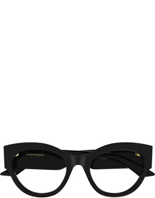 Alexander McQueen Eyewear AM0435o 001 Glasse