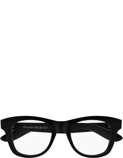 Alexander McQueen Eyewear AM0396o 001 Glasse