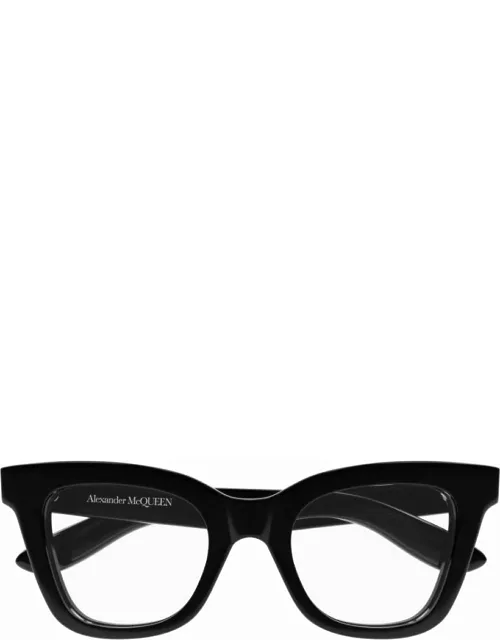 Alexander McQueen Eyewear AM0394o 001 Glasse