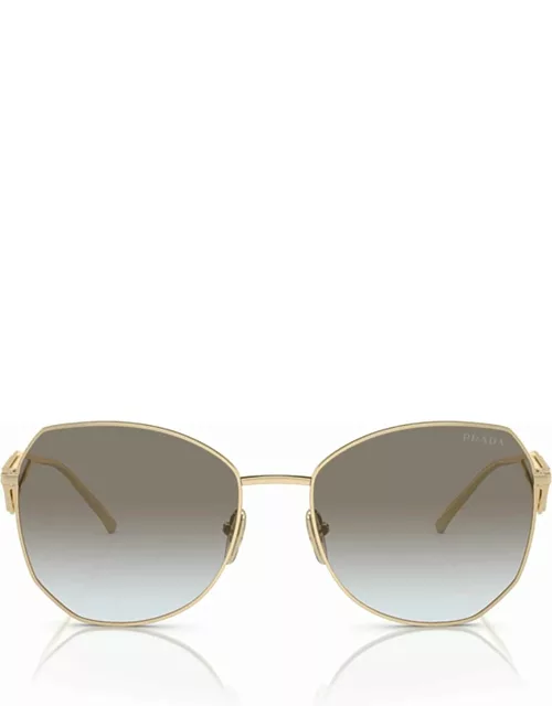 Prada Eyewear Pr 57ys Pale Gold Sunglasse