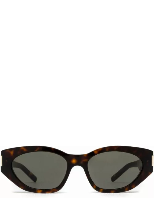Saint Laurent Eyewear Sl 638 Havana Sunglasse