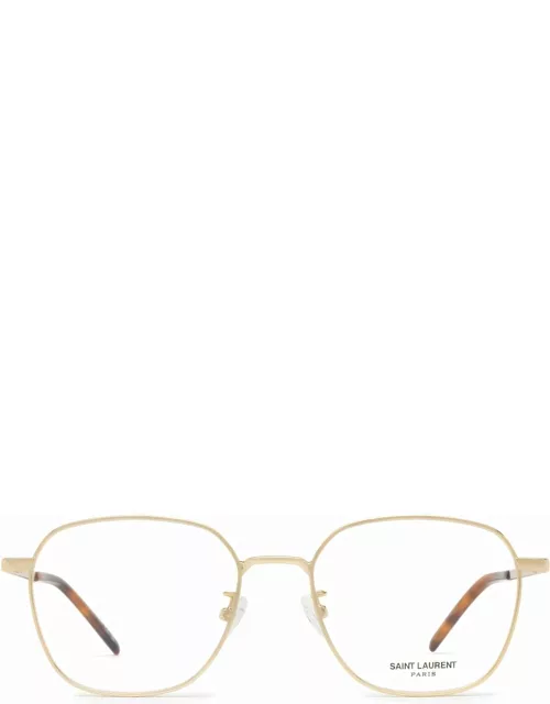 Saint Laurent Eyewear Sl 646/f Gold Glasse