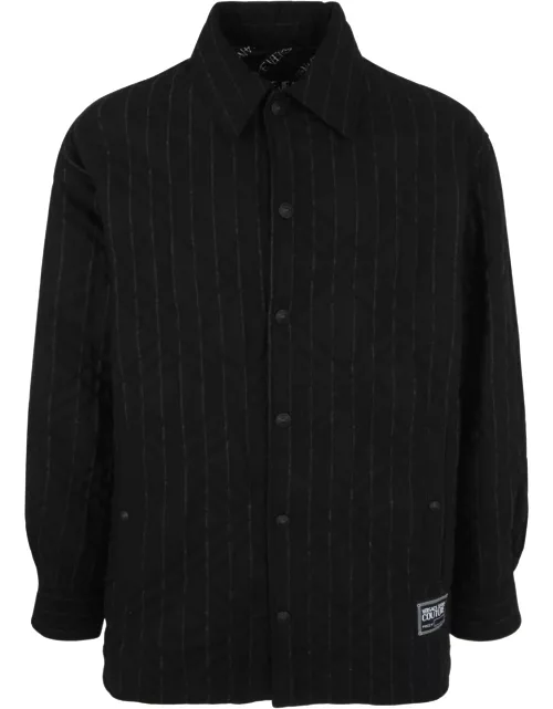 Versace Jeans Couture Pinstriped Jacket