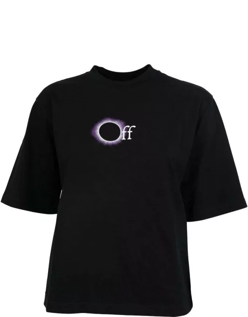 Off-White Logo Printed Crewneck T-shirt