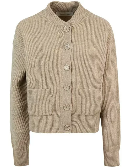 SportMax Buttoned Long-sleeved Cardigan