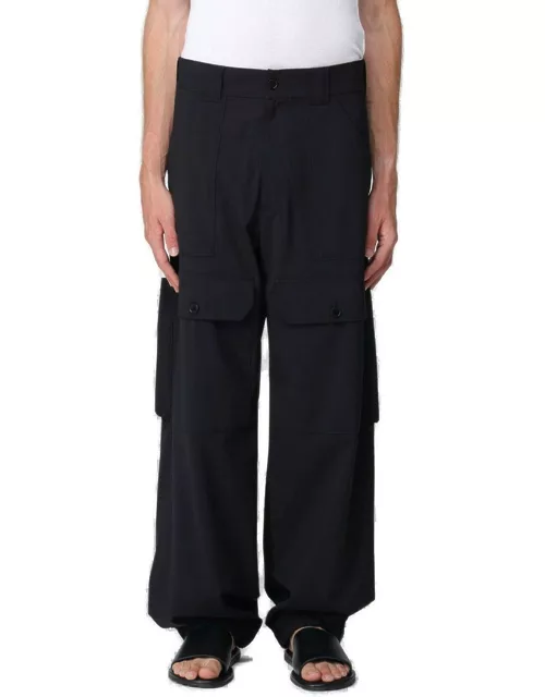 MSGM High Waist Pocket Detailed Trouser