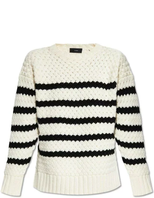Alanui Stripe Detailed Knit Sweater