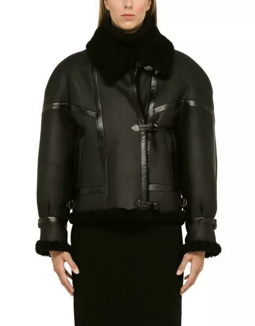 Saint Laurent Black Leather Jacket