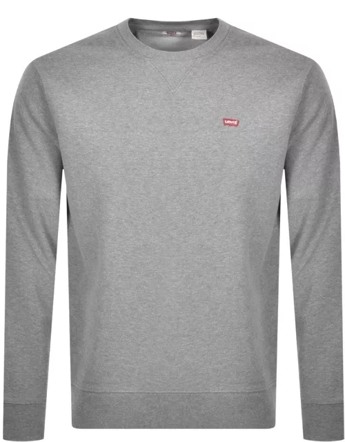 Levis Crew Neck Sweatshirt Grey