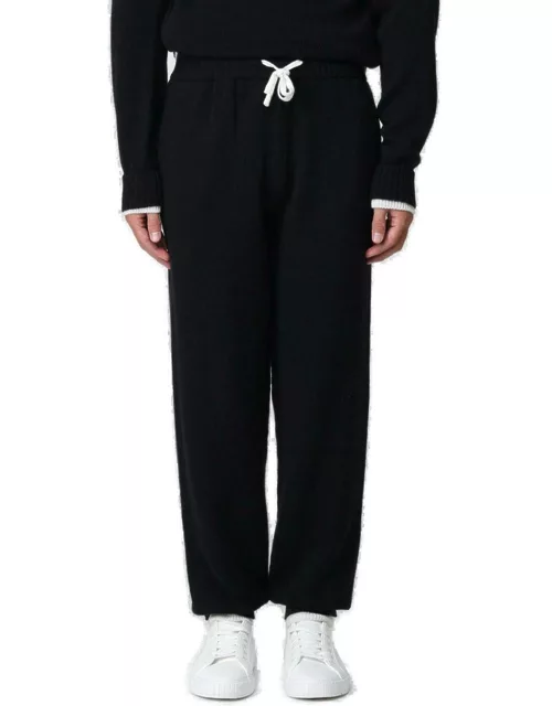 MSGM Tapered Drawstring Knitted Track Pant