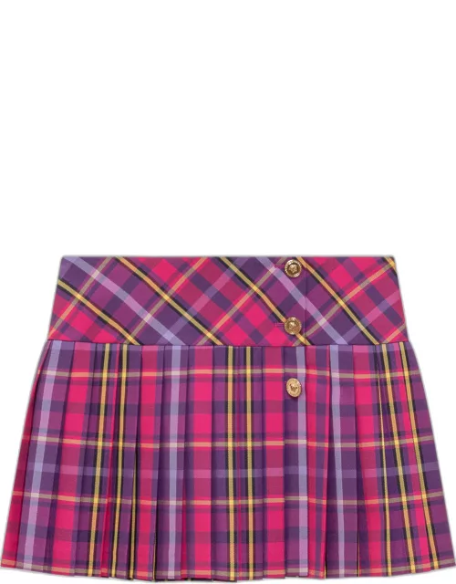Versace Tartan Skirt