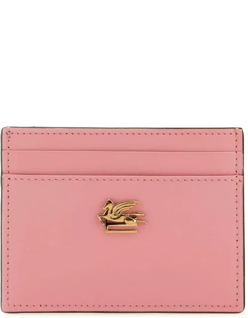Etro Pink Leather Cardholder