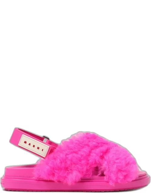 Flat Sandals MARNI Woman colour Pink