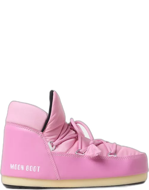 Flat Ankle Boots MOON BOOT Woman colour Pink