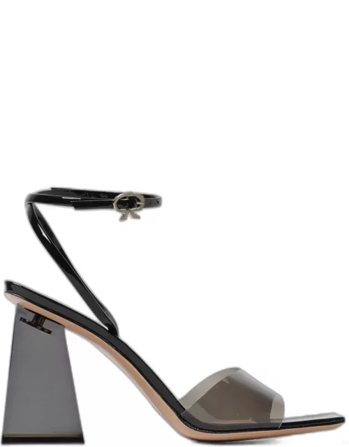 Heeled Sandals GIANVITO ROSSI Woman colour Black
