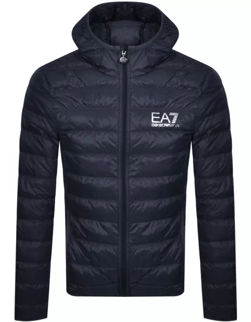 EA7 Emporio Armani Quilted Jacket Blue