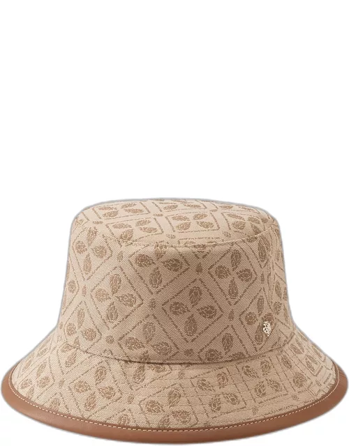 Nova All-Over Seed Logo Recycled Polyester Bucket Hat
