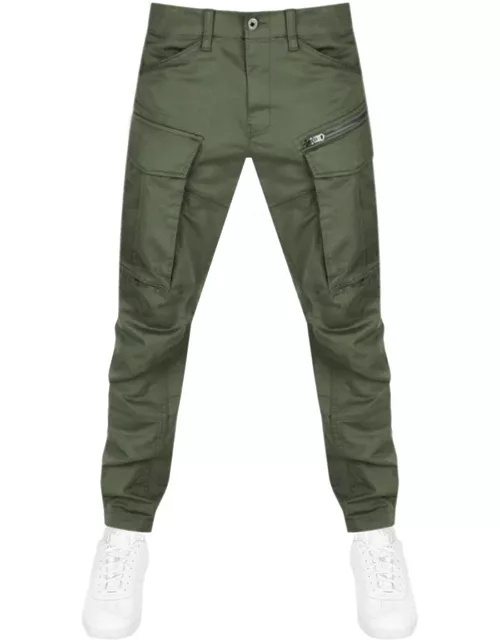 G Star Raw Rovic Tapered Trousers Green
