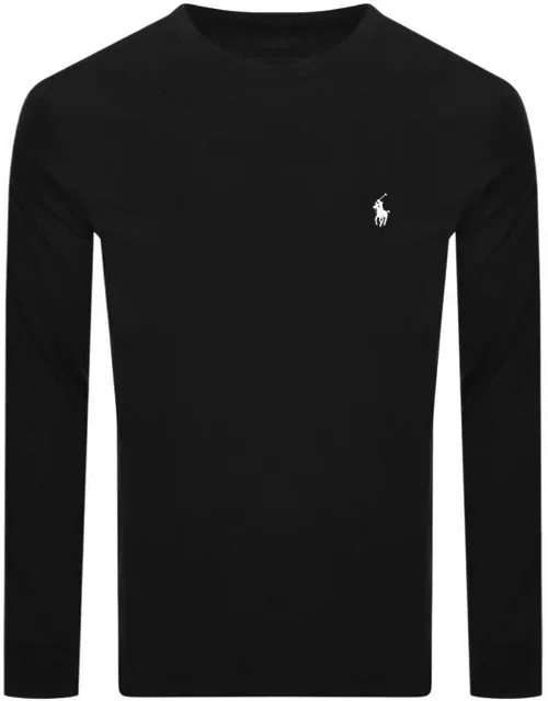Ralph Lauren Long Sleeved T Shirt Black