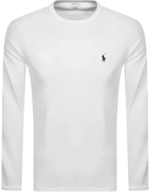 Ralph Lauren Long Sleeved T Shirt White