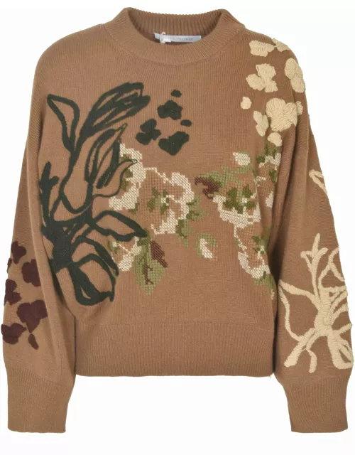 Saverio Palatella Floral Knitted Sweater