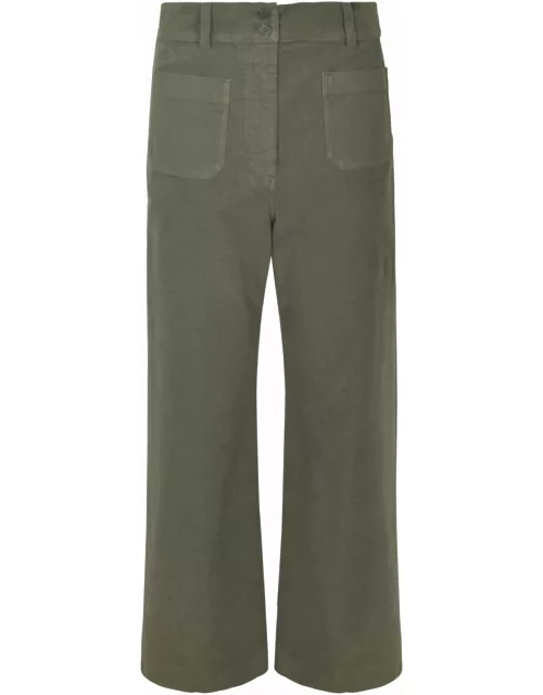 Aspesi Buttoned Fitted Trouser