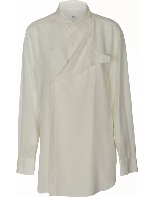 Yohji Yamamoto Wrap Buttoned Concealed Shirt