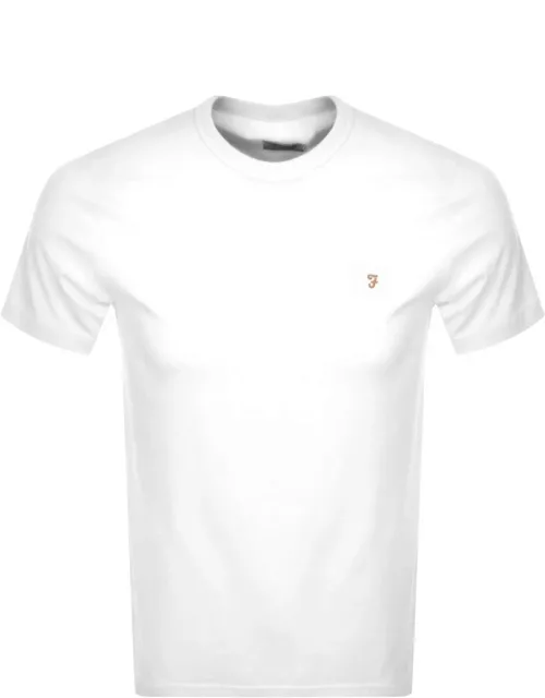 Farah Vintage Danny T Shirt White