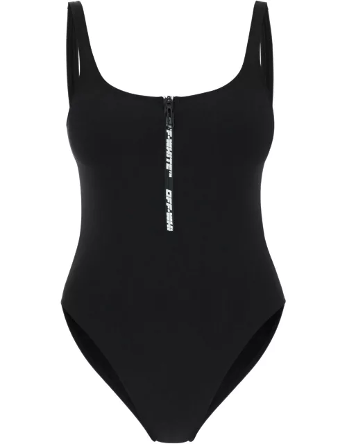 Off-White Beachwear In Black Polyamide