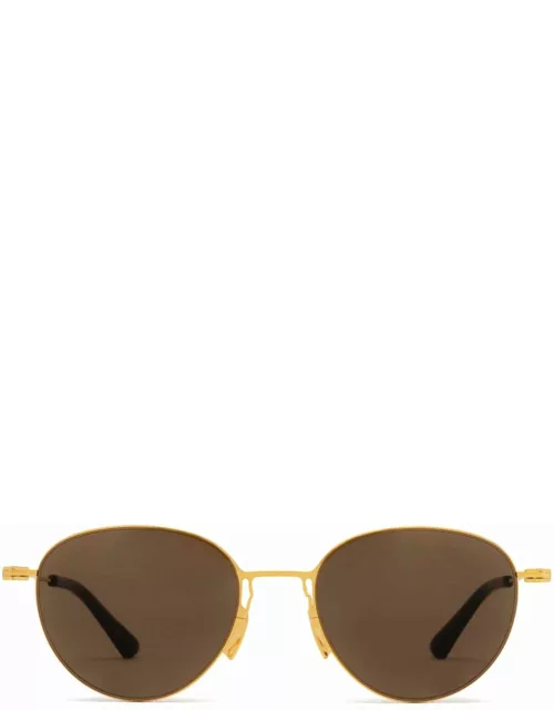 Bottega Veneta Eyewear Bv1268s Gold Sunglasse