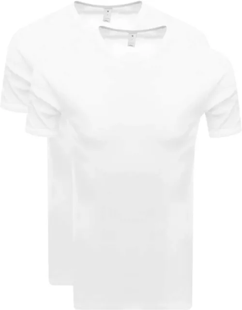 G Star Raw 2 Pack Base T Shirt White