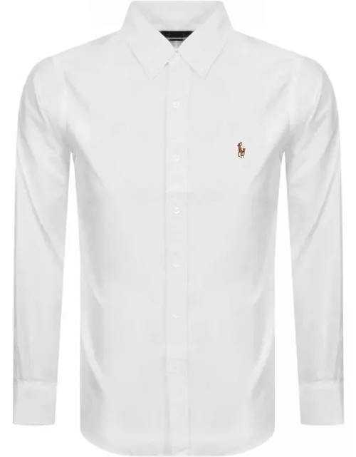 Ralph Lauren Slim Fit Oxford Shirt White