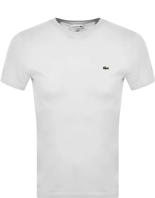 Lacoste Crew Neck T Shirt White