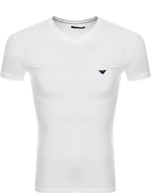 Emporio Armani Lounge Slim Fit T Shirt White