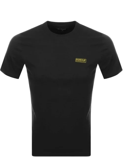 Barbour International Logo T Shirt Black