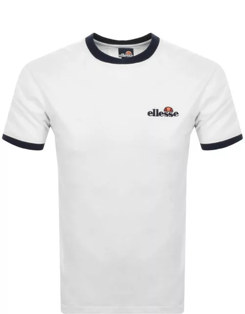 Ellesse Meduno Logo T Shirt White