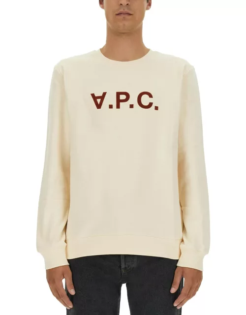 a.p.c. sweatshirt with logo