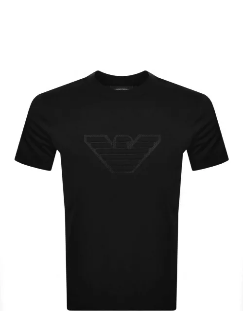 Emporio Armani Logo T Shirt Black