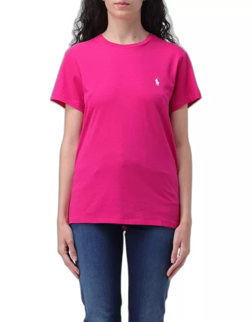 T-Shirt POLO RALPH LAUREN Woman colour Fuchsia