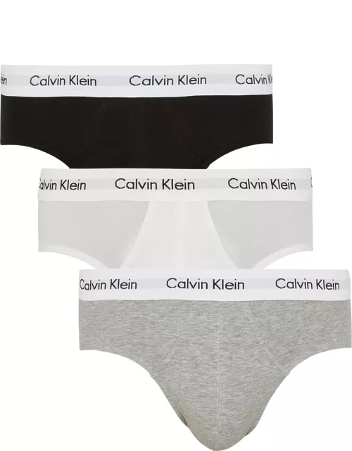 Calvin Klein Stretch Cotton Briefs - set of Three - Multicoloured