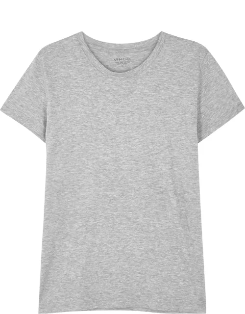 Vince Essential Pima Cotton T-shirt - Grey