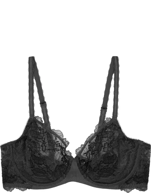 Wacoal Lace Perfection Underwired bra - Charcoal - 34B