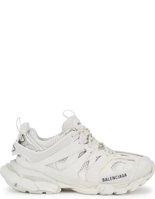 Balenciaga Track White Panelled Mesh Sneakers, Sneakers, White, Mesh