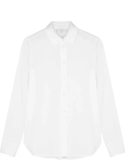 Vince Stretch-silk Shirt - White