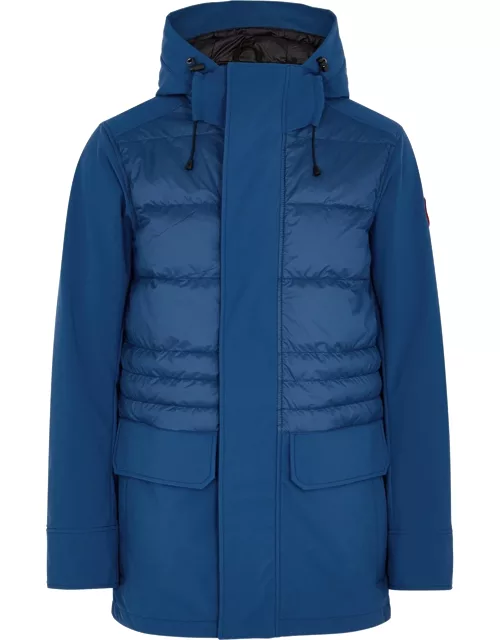 Canada Goose Breton Blue Quilted Tri Durance Shell Jacket