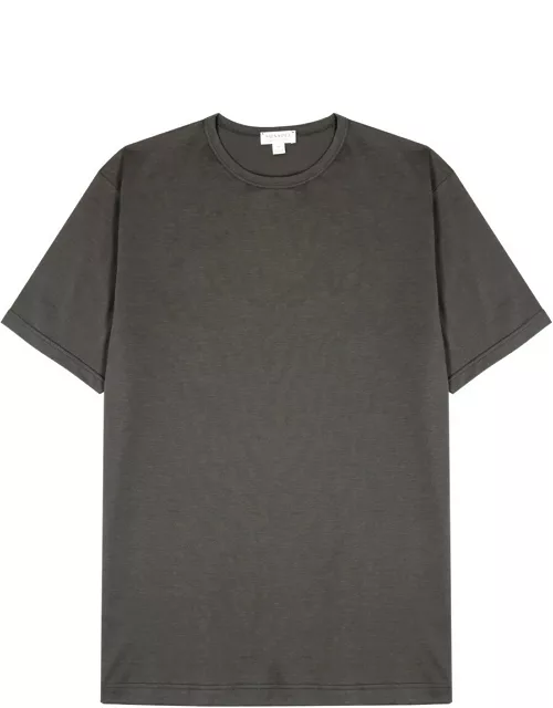 Sunspel Cotton T-shirt - Charcoal