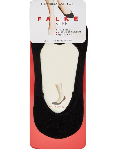 Falke Step Cotton-blend Trainer Socks - Black - 35
