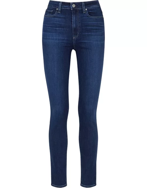 Paige Margot Transcend Skinny Jeans - Dark Blue