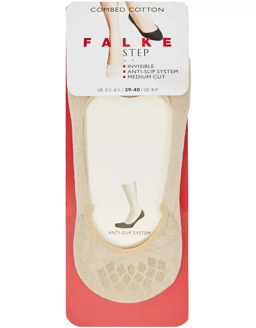 Falke Step Cotton-blend Trainer Socks - Cream - 35