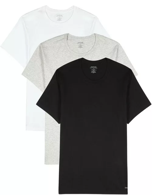 Calvin Klein Cotton-jersey T-shirt - set of Three - Multicoloured